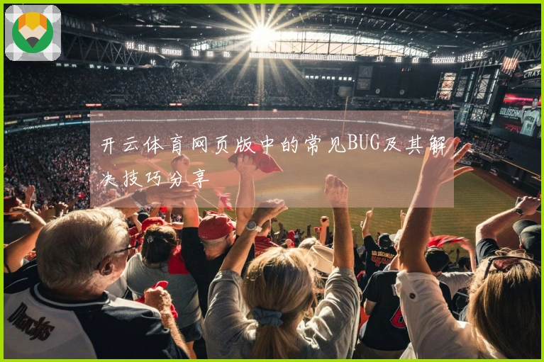 开云体育网页版中的常见BUG及其解决技巧分享